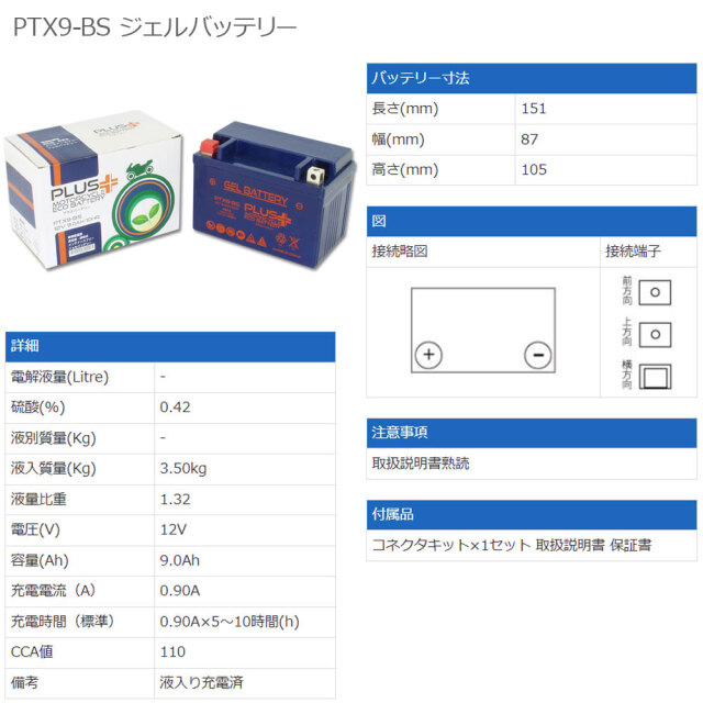 ジェルバッテリー