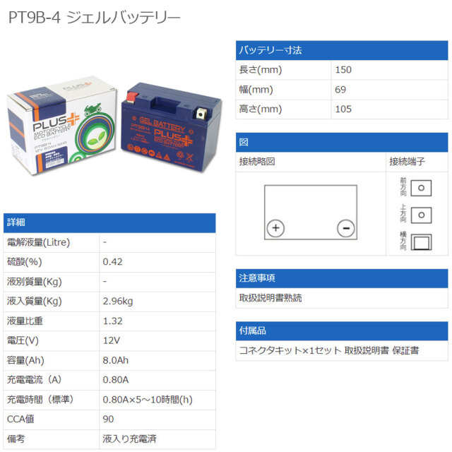 ジェルバッテリー