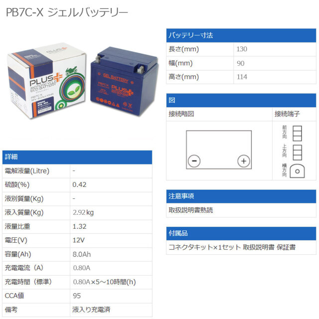 ジェルバッテリー