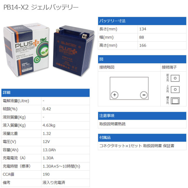 ジェルバッテリー