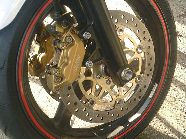 Cb400sf等用 Nc39 純正タイプフロント ブレーキディスクローター 2枚