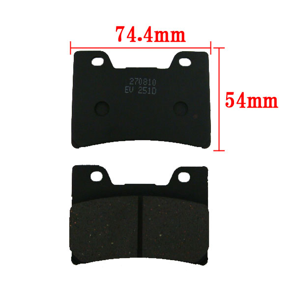エボリューションブレーキパッド EV-251D