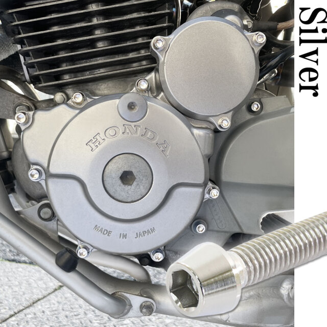 チタンボルト ヤマハ XT225専用 クランクケース エンジンカバー ボルト