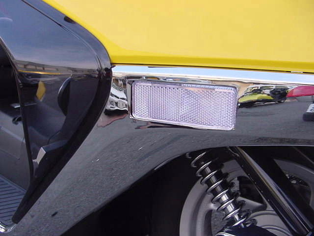 フュージョン用(MF02):クリアリフレクター　取り付け画像