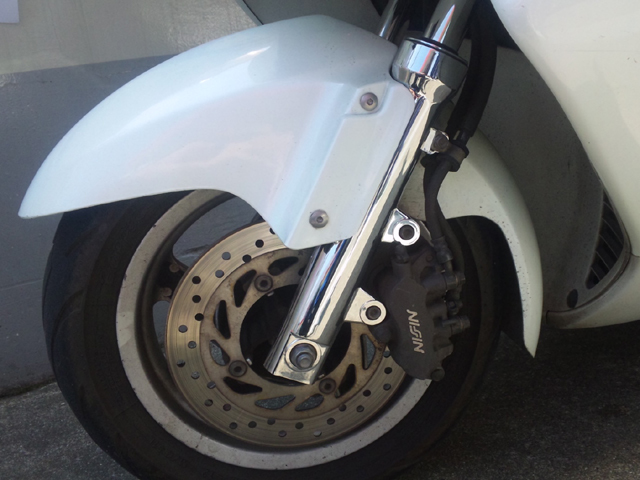 フォーサイト用 Mf04 メッキフロントフォークカバー