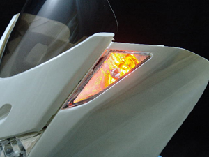 マジェスティ(SG03J):2色発光 LEDバルブ フロントユーロウインカー