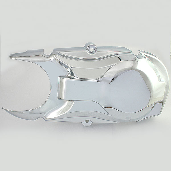 スカイウェイブ用(CJ41A/CJ42A/CJ43A):メッキ プーリーケースカバー