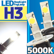 CREE社製 LEDヘッドライト フォグランプ H3 5000k