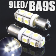 9連 LED BA9S