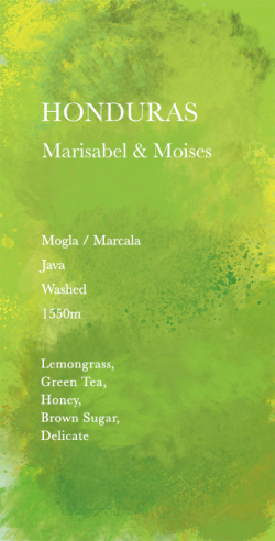 ホンジュラス　マリサベル＆モイセス 200g