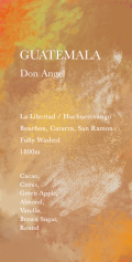 グァテマラ　ドン・アンヘル 200g