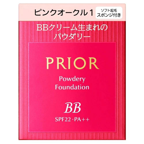 【20％ＯＦＦ】　資生堂　プリオール　美つやBBパウダリー　10g　レフィル　ピンクオークル1（ファンデーション）