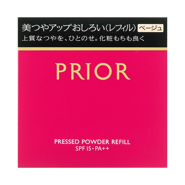 【20％ＯＦＦ】　資生堂　プリオール　美つやアップおしろい　9.5g　ベージュ　（レフィル）