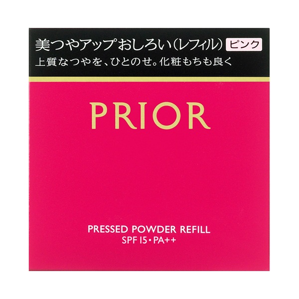 【20％ＯＦＦ】　資生堂　プリオール　美つやアップおしろい　9.5g　ピンク　（レフィル）
