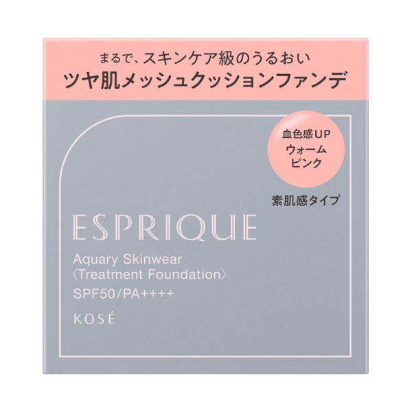 【20％ＯＦＦ】コーセー エスプリーク アクアリー スキンウェア レフィル SPF50・PA++++ C10：ウォームピンク（クッションファンデーション）