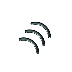 【10%OFF】カネボウ　鉄舟コレクション　アイラッシュカーラー用替えゴム　3個入