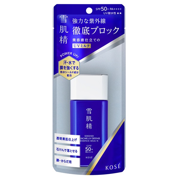 コーセー 雪肌精 スキンケア UV エッセンス ミルク N SPF50+・PA++++ 60g（日焼け止めミルク）