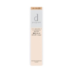 【25％ＯＦＦ】　資生堂　ｄプログラム　薬用　スキンケアファンデーション（リキッド）　オークル20【医薬部外品】