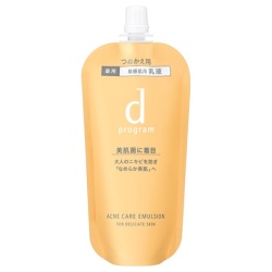 【20％OFF】 資生堂 ｄプログラム アクネケア エマルジョン MB レフィル （詰め替え用） 88ml  医薬部外品（薬用敏感肌用乳液）