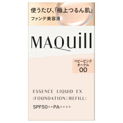 【20％OFF】 資生堂 マキアージュ エッセンスリキッド EX レフィル SPF50+ PA++++ 24ml ベビーピンクオークル00（リキッドファンデーション）※デザインが変更になりました