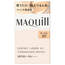 【20％OFF】 資生堂 マキアージュ エッセンスリキッド EX レフィル SPF50+ PA++++ 24ml オークル20（リキッドファンデーション）※デザインが変更になりました