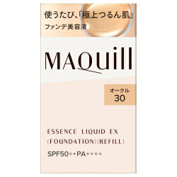 【20％OFF】 資生堂 マキアージュ エッセンスリキッド EX レフィル SPF50+ PA++++ 24ml オークル30（リキッドファンデーション）※デザインが変更になりました