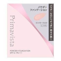 【15％ＯＦＦ】花王ソフィーナ プリマヴィスタ ブライトチャージ パウダー SPF16・PA+++ レフィル ピンクオークル03（パウダーファンデーション）