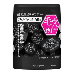 カネボウ スイサイ  ビューティクリア ブラック パウダーウォッシュ 0.4g×32個 (酵素洗顔パウダー)