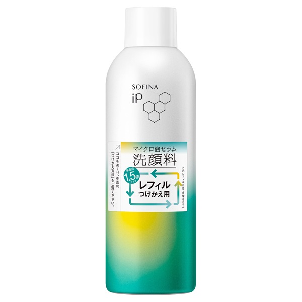 花王 ソフィーナ iP マイクロ泡セラム洗顔料 レフィル 240g