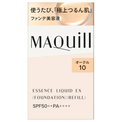 【20％OFF】 資生堂 マキアージュ エッセンスリキッド EX レフィル SPF50+ PA++++ 24ml オークル10（リキッドファンデーション）※デザインが変更になりました
