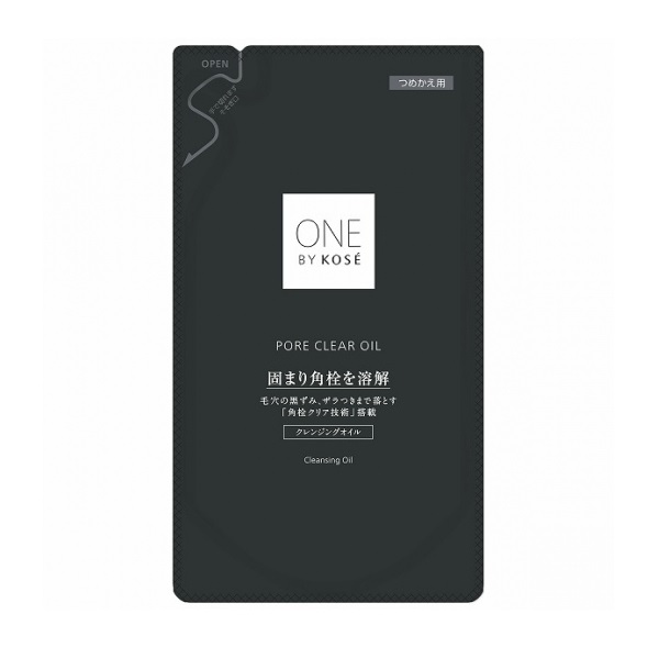 【15％ＯＦＦ】ONE BY KOSE （ワンバイコーセー） ポアクリア オイル レフィル 160ml（クレンジングオイル）