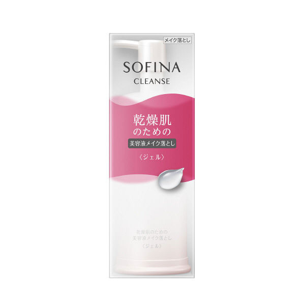 【20％ＯＦＦ】ソフィーナクレンズ　乾燥肌のための美容液メイク落とし（ジェル）　155g