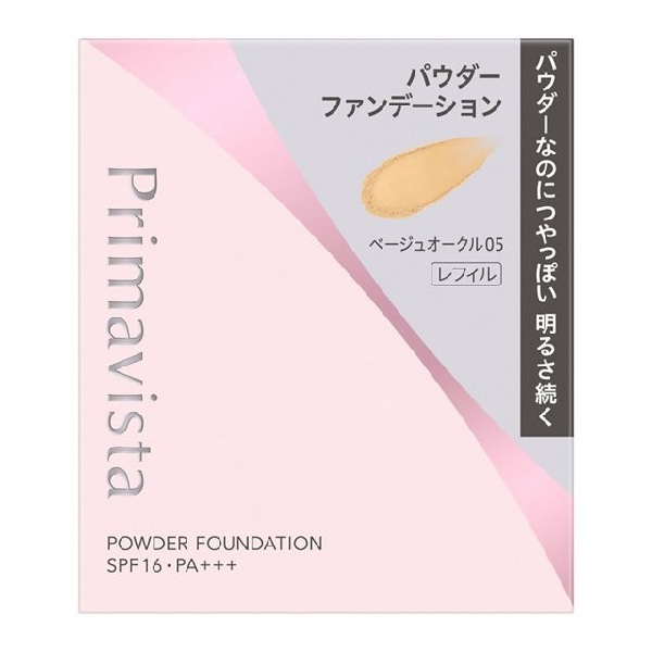 【15％ＯＦＦ】花王ソフィーナ プリマヴィスタ ブライトチャージ パウダー SPF16・PA+++ レフィル ベージュオークル05（パウダーファンデーション）
