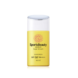 【20％ＯＦＦ】コーセー　スポーツビューティ　UVウェア　スーパースムース　50ml　SPF50+　PA++++（日焼け止めミルク）