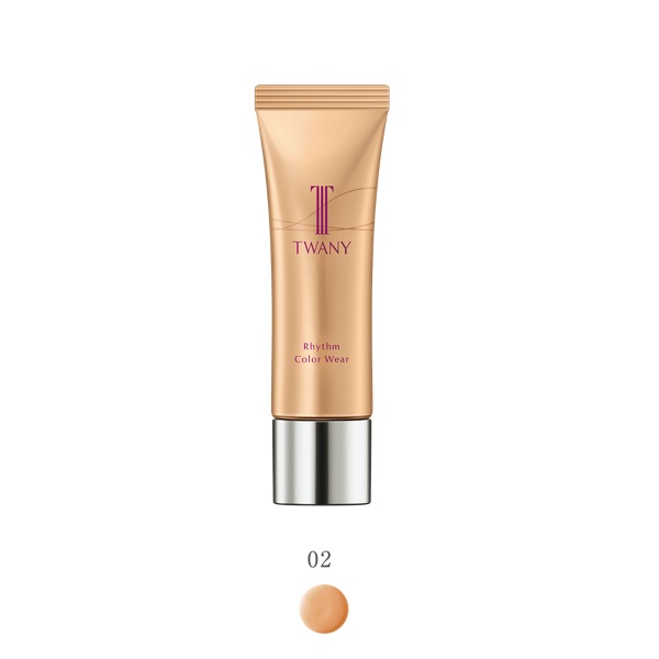 【20％ＯＦＦ】トワニー リズムカラーウェア 02：ヘルシー SPF31・PA+++ 30g（化粧下地）