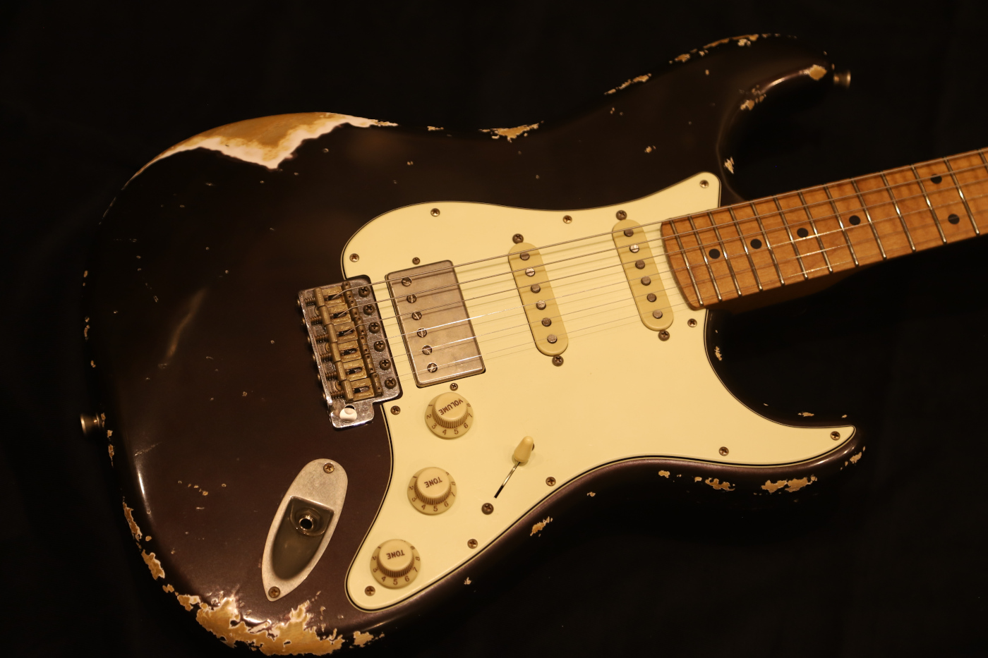 XOTIC XSC-2　Metallic Frost　HEAVY AGING　《エギゾティック エレキギター》
