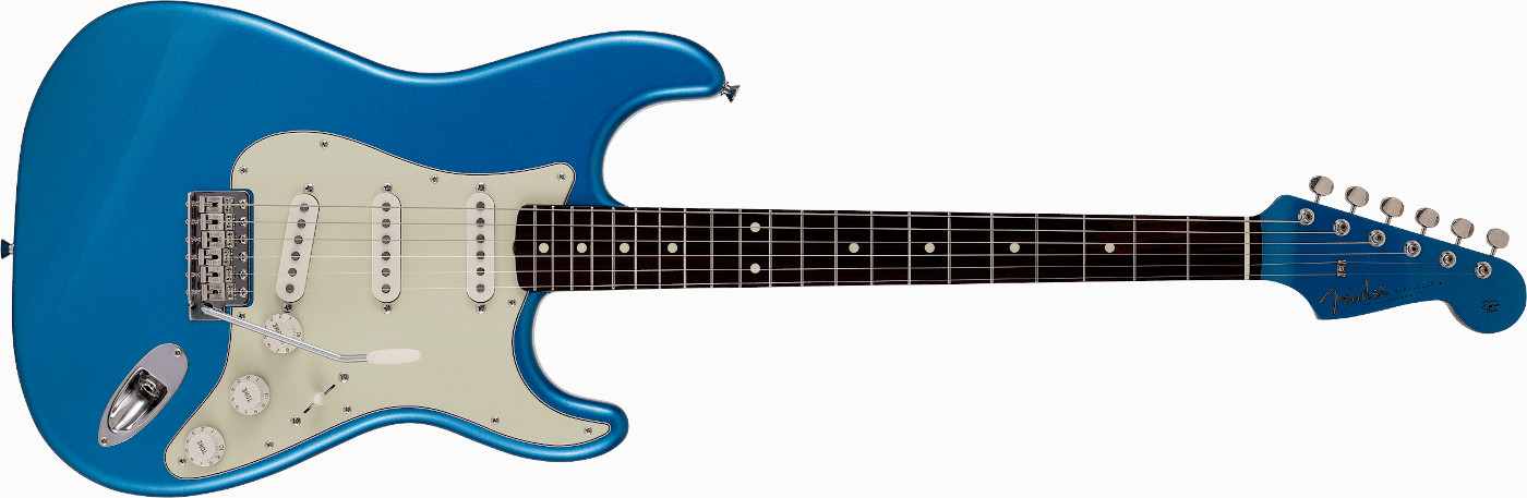 FENDER 《フェンダー》 2021 Collection, MIJ Traditional 《トラディショナル》60s Stratocaster, Roasted Maple Neck, Rosewood Fingerboard, Lake Placid Blue
