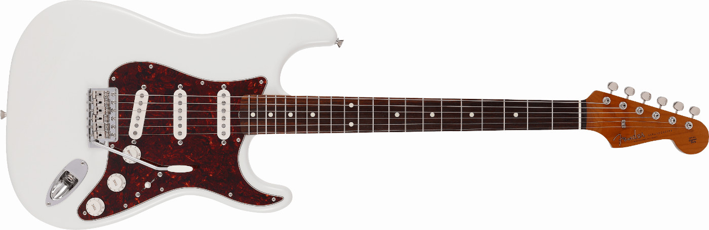 FENDER 《フェンダー》 2021 Collection, MIJ Traditional 《トラディショナル》60s Stratocaster, Roasted Maple Neck, Rosewood Fingerboard, Olympic White