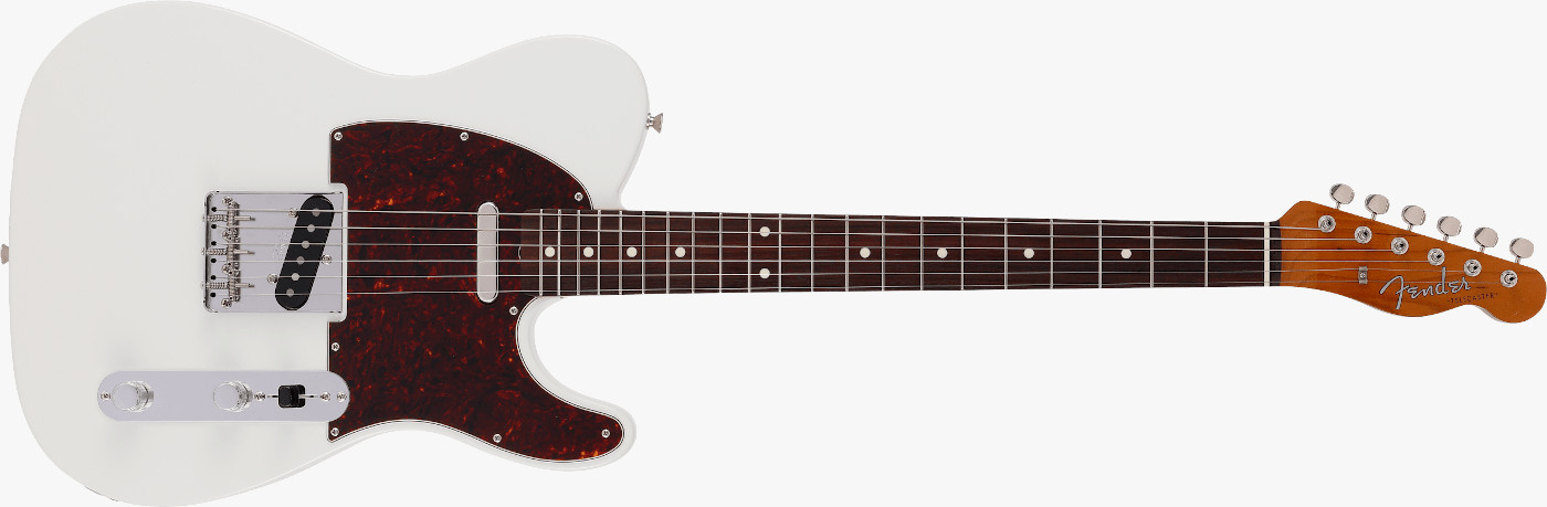 FENDER 《フェンダー》 2021 Collection, MIJ Traditional 《トラディショナル》60s Telecaster, Roasted Maple Neck, Rosewood Fingerboard, Olympic White