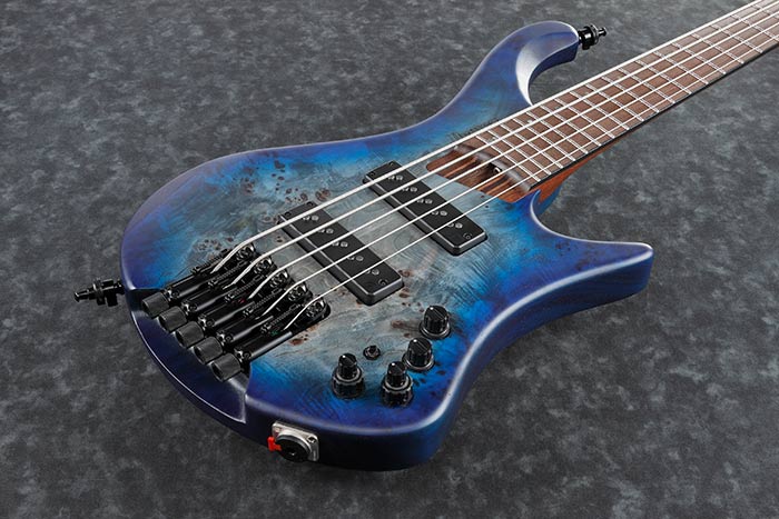 【送料無料】Ibanez 《アイバニーズ》EHB1505 PLF : Pacific Blue Burst Flat