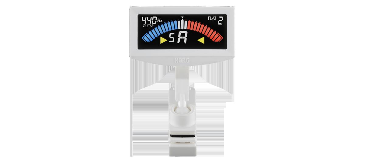 KORG コルグ AW-4G WHITE PitchCrow-G クリップ式チューナー【追跡可能メール便(ポスト投函)でお届けします。】【代引不可】