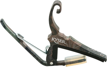 【生産完了いたしました】KYSER Capo 《カイザーカポ》<br>KG6CA / 6 STRING CAMO <br>アコギ用カポタスト