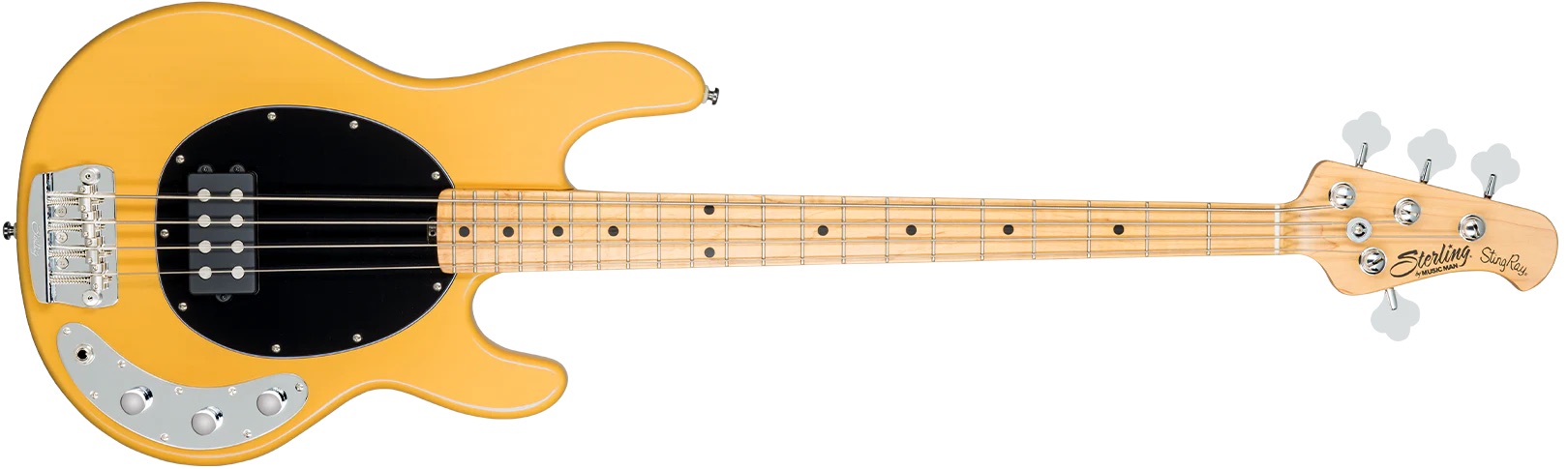 Sterling by MUSIC MAN STINGRAY RAY24CA / Maple Fingerboard / Butterscotch《スターリング・バイ・ミュージックマン》《スティングレイ》