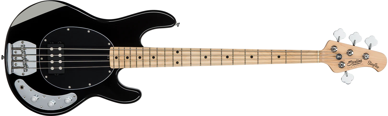 Sterling by MUSIC MAN《スターリング・バイ・ミュージックマン》STINGRAY RAY4《スティングレイ》Maple Fingerboard / BLACK