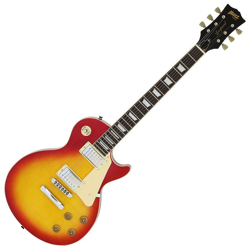 Blitz BLP-450　CS(Cherry Sunburst)《ブリッツ》レスポールタイプ／チェリーサンバースト【送料込】【ソフトケース付属】