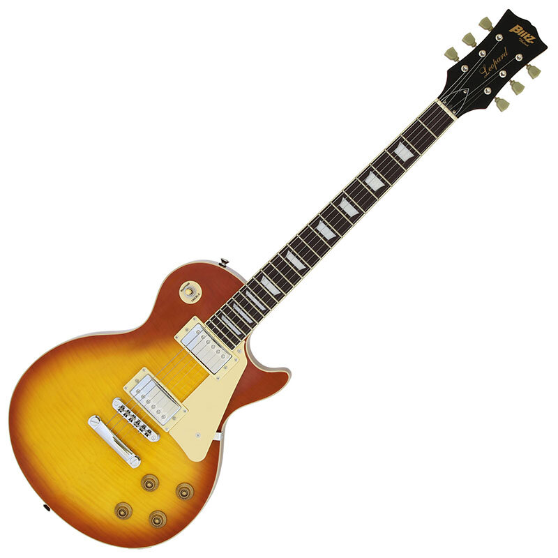 Blitz BLP-450　HB(Honey Burst)　《ブリッツ》レスポールタイプ／ハニーバースト【送料込】【ソフトケース付属】