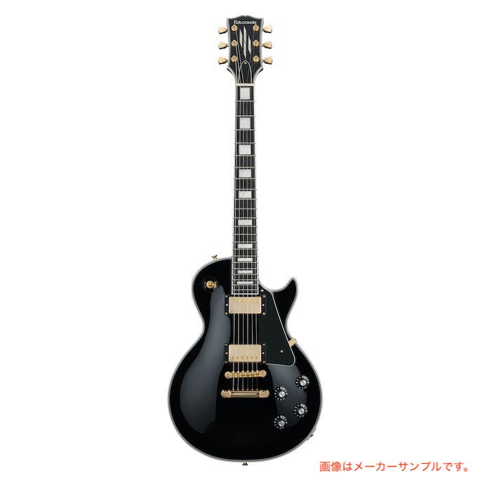【送料無料】【展示現品特価】EDWARDS E-LP-CTM BK (Black)《エドワーズ》 《レスポール カスタム》