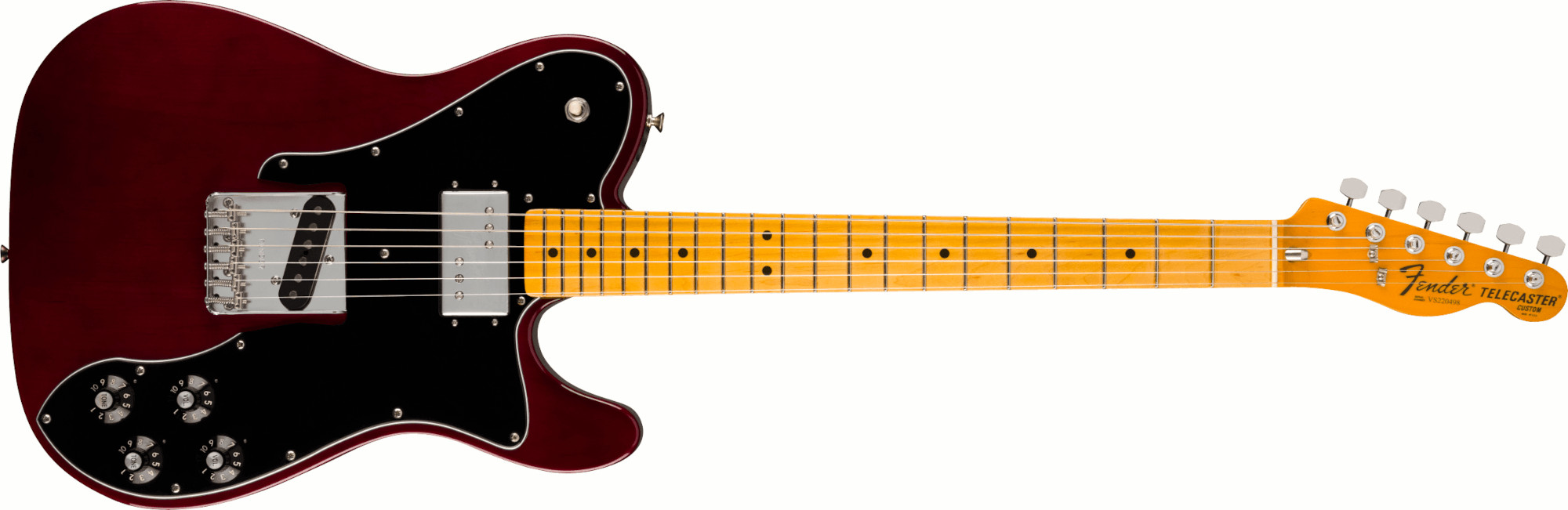 Fender《フェンダー》American Vintage II 1977 Telecaster Custom, Maple Fingerboard, Wine 【即納可能】