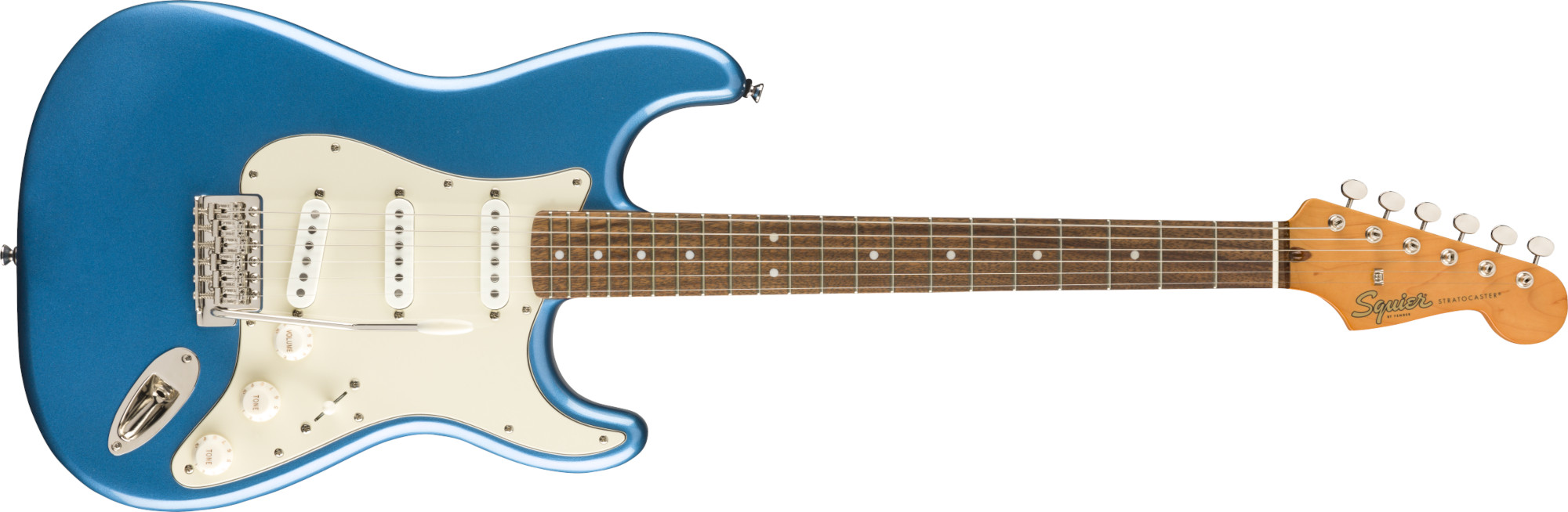 Squier by Fender《フェンダー》《スクワイヤー》Classic Vibe '60s Stratocaster®, Laurel Fingerboard, Lake Placid Blue