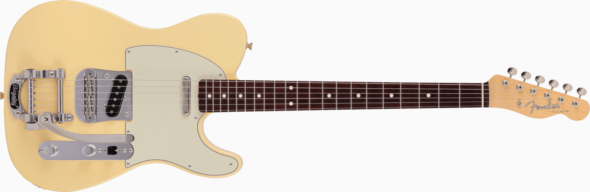 FENDER 《フェンダー》MADE IN JAPAN LIMITED TRADITIONAL 60S TELECASTER BIGSBY,  Rosewood Fingerboard, Vintage White